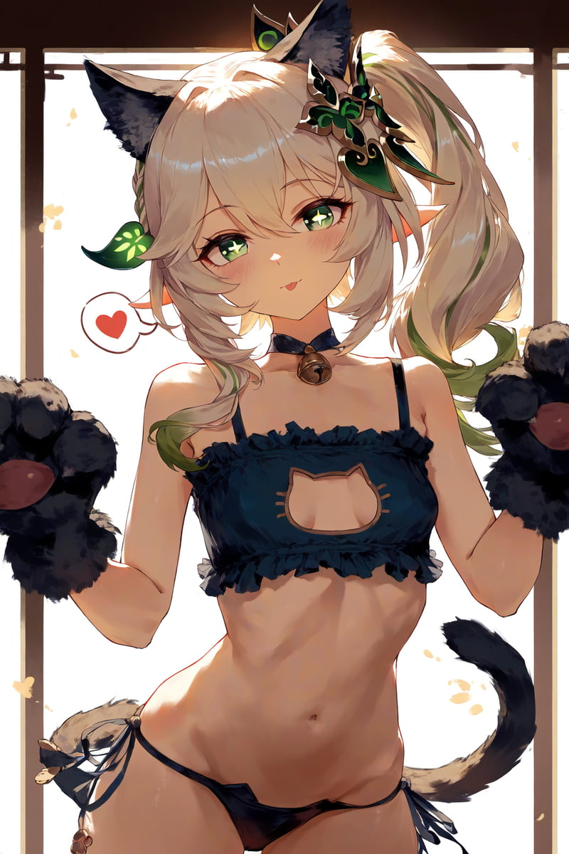 图片[2]-二次元COS分享原神 纳西妲 猫耳内衣-二次元COS分享次元吧