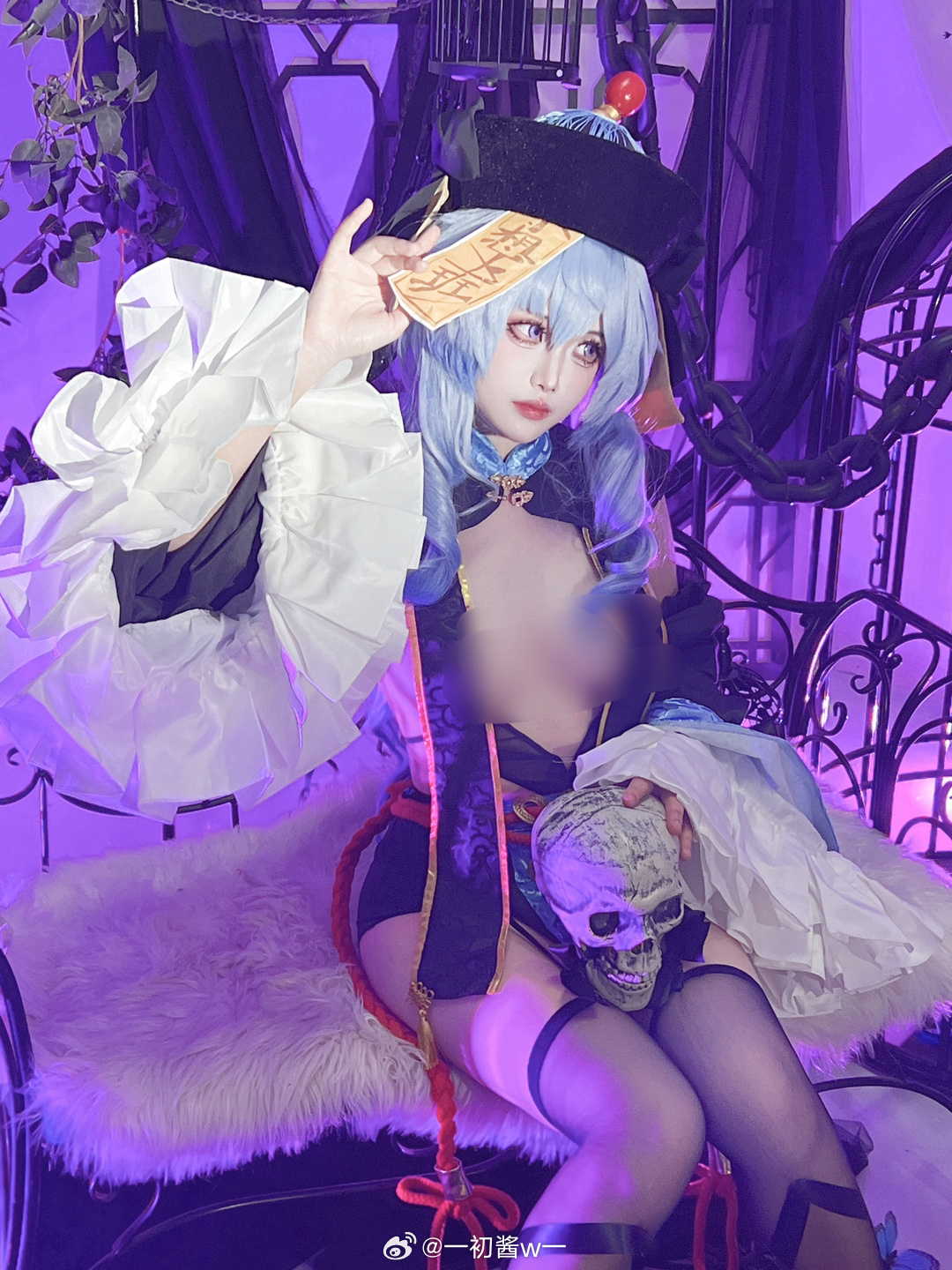 图片[3]-二次元COS分享[COSplay]甘雨牌小僵尸出没！⚠️注意！-二次元COS分享次元吧