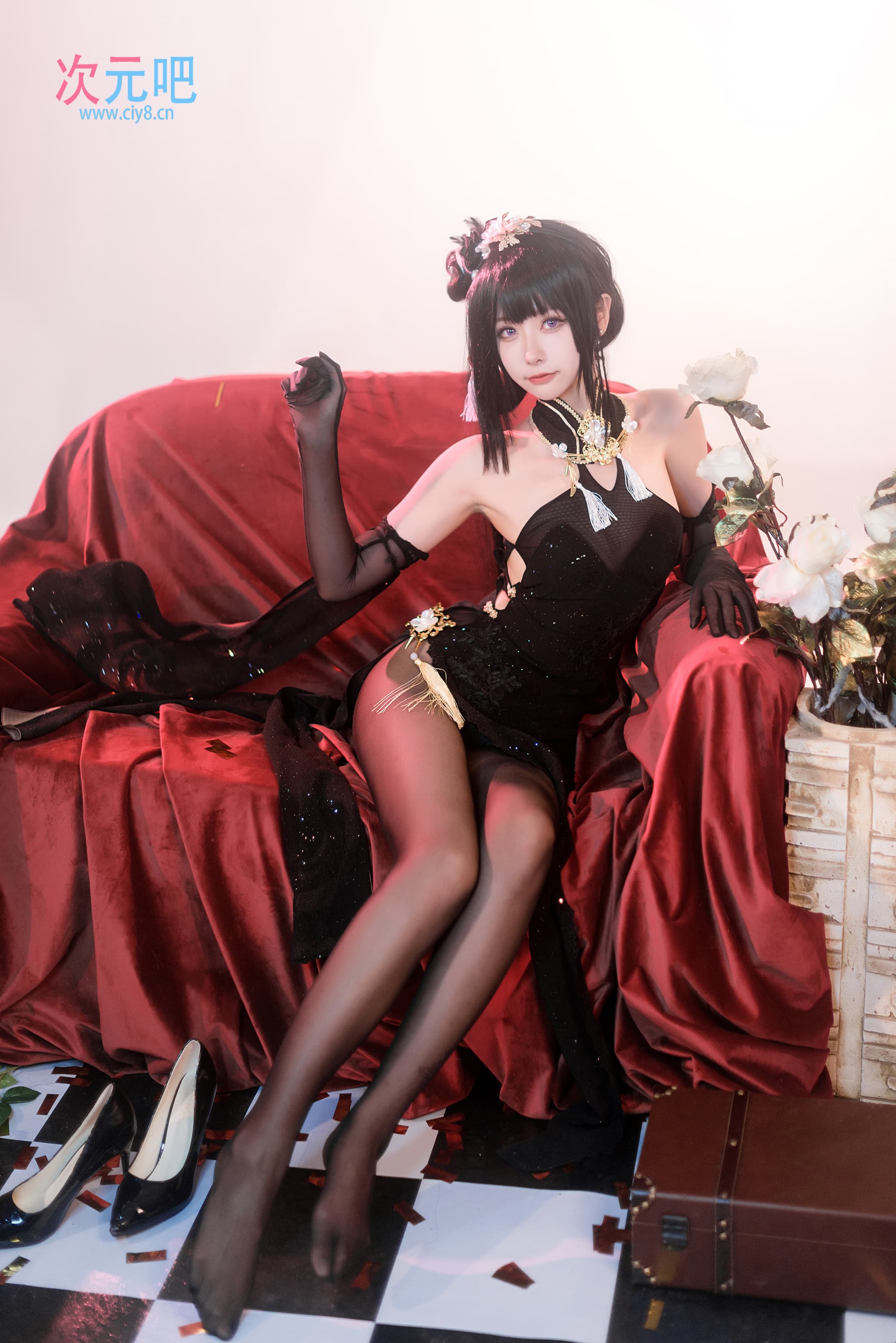 图片[3]-二次元COS分享Momoko葵葵 – 碧蓝航线镇海 奇奢花苑-二次元COS分享次元吧