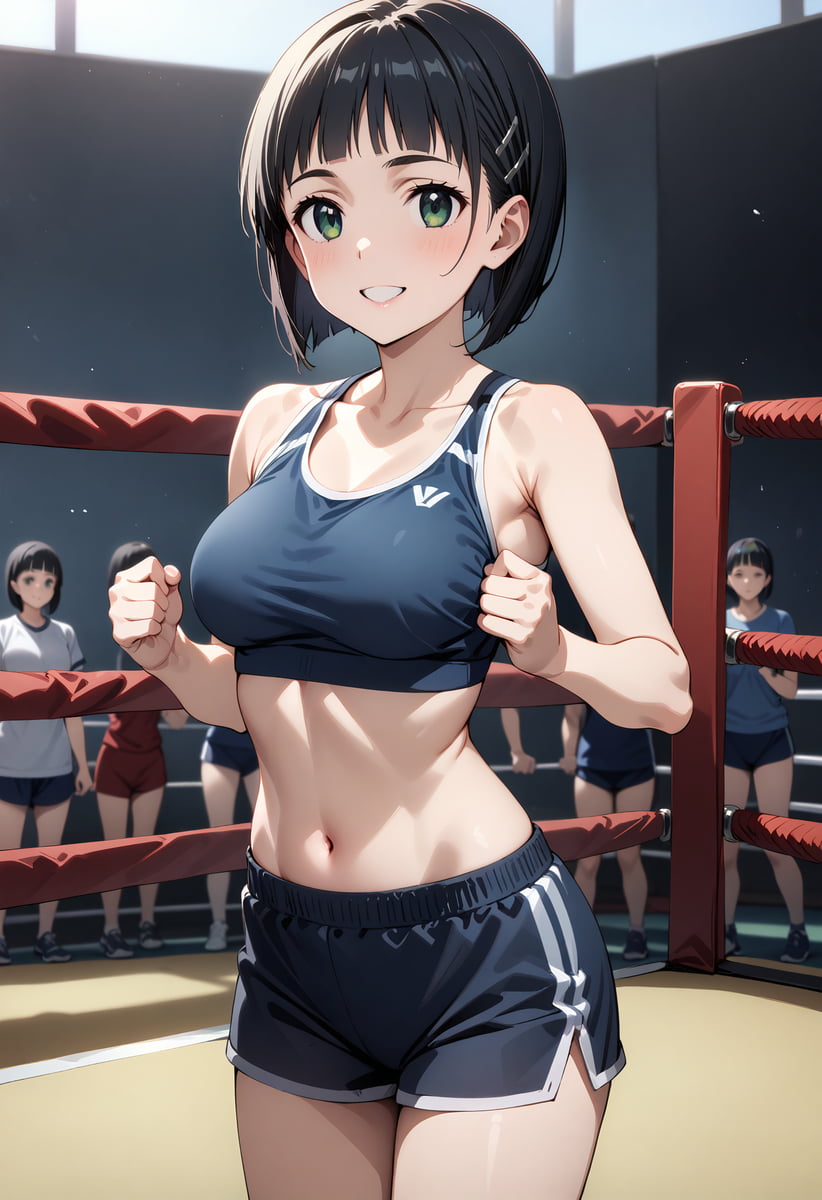 图片[3]-二次元COS分享刀剑神域 桐谷直叶 运动内衣-二次元COS分享次元吧