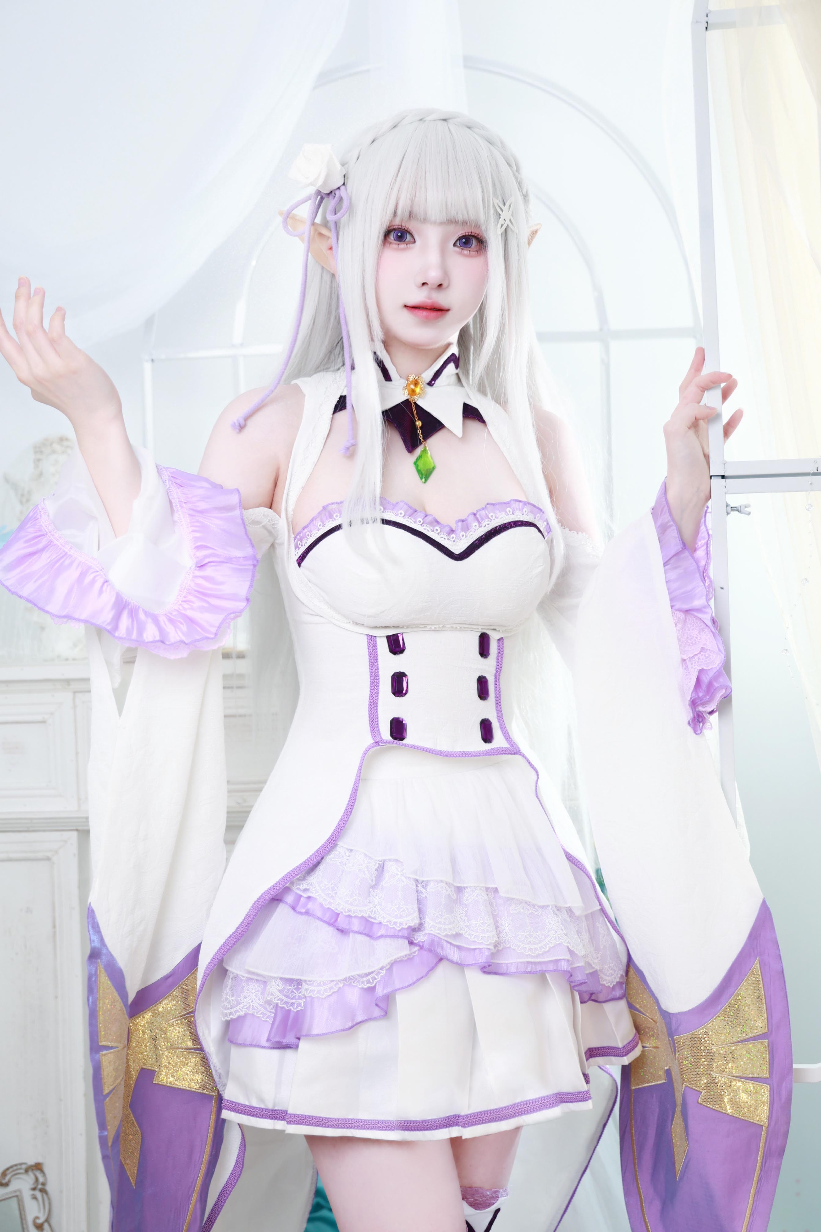 图片[1]-二次元COS分享[COSplay]从零开始的异世界生活 艾米莉亚-二次元COS分享次元吧