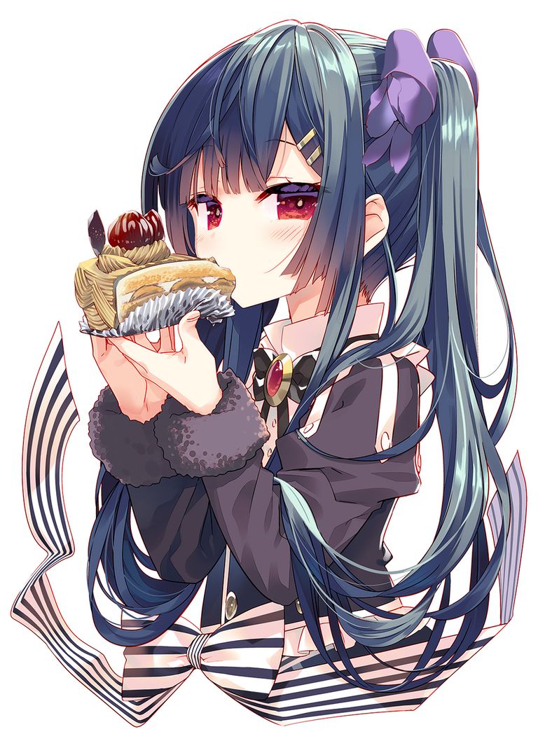 图片[1]-二次元COS分享[P站插画]甘甜美味♡ – 甜点女子插画特辑 –-二次元COS分享次元吧