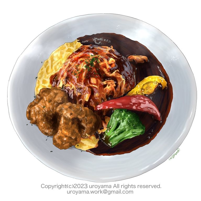 图片[14]-二次元COS分享[P站插画]垂涎三尺♡ – 蛋包饭插画特辑 –-二次元COS分享次元吧