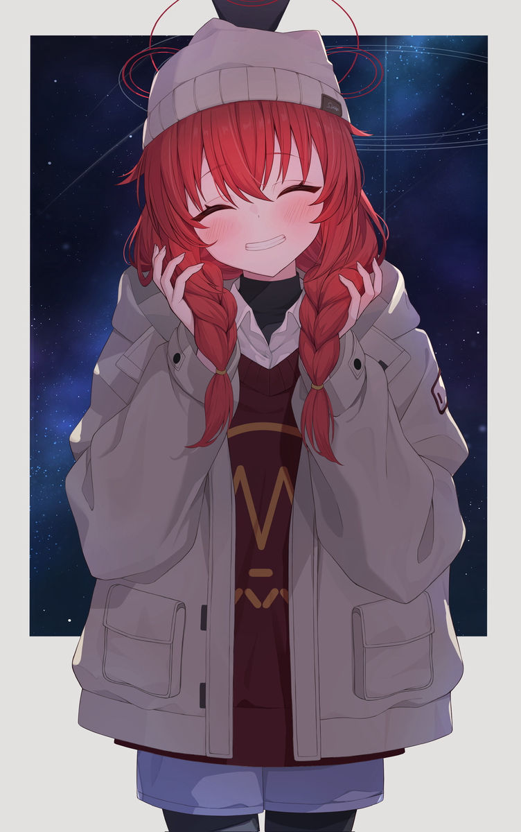 图片[7]-二次元COS分享[P站插画]清纯可人 – 麻花辫女子插画特辑 –-二次元COS分享次元吧