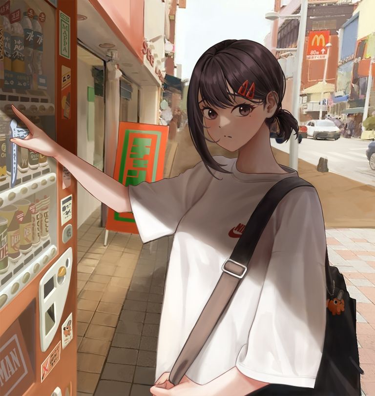 图片[7]-二次元COS分享[P站插画]小小休息站 – 自动贩卖机插画特辑 –-二次元COS分享次元吧