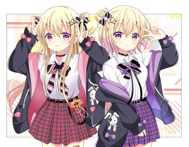 图片[13]-二次元COS分享[P站插画]轻松休闲♡ – 校服×开衫卫衣女子插画特辑 –-二次元COS分享次元吧