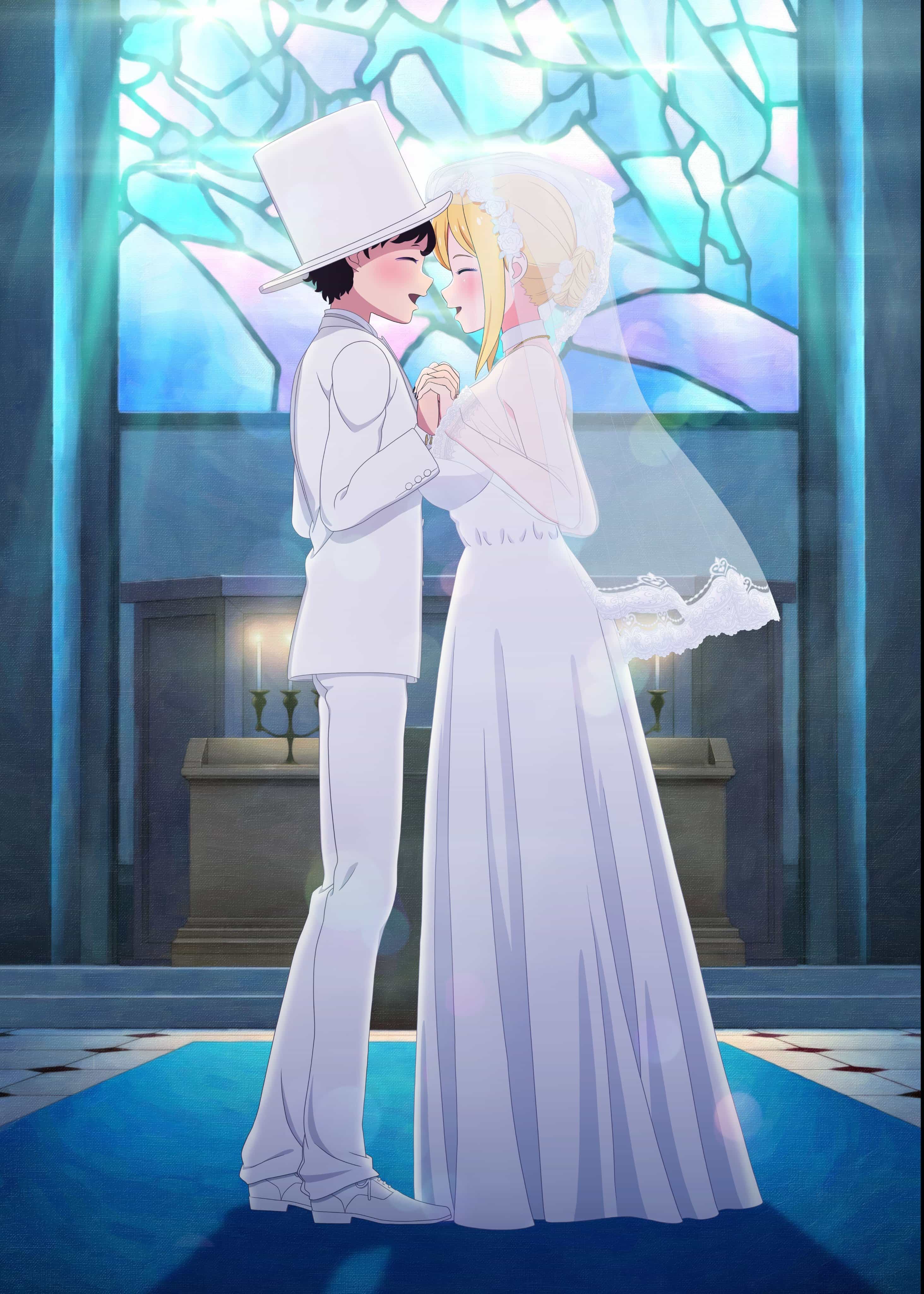 《死神少爷与黑女仆 第三季》公开婚礼影像、婚礼视觉图、原作者イノウエ绘制的完结纪念贺图，该作已完结！-二次元COS分享次元吧