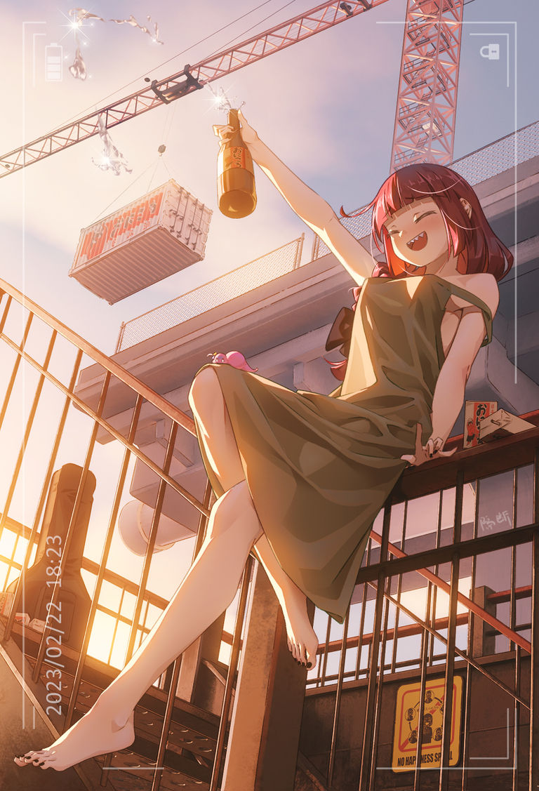 图片[3]-二次元COS分享[P站插画]往上还是往下？ – 楼梯插画特辑 –-二次元COS分享次元吧