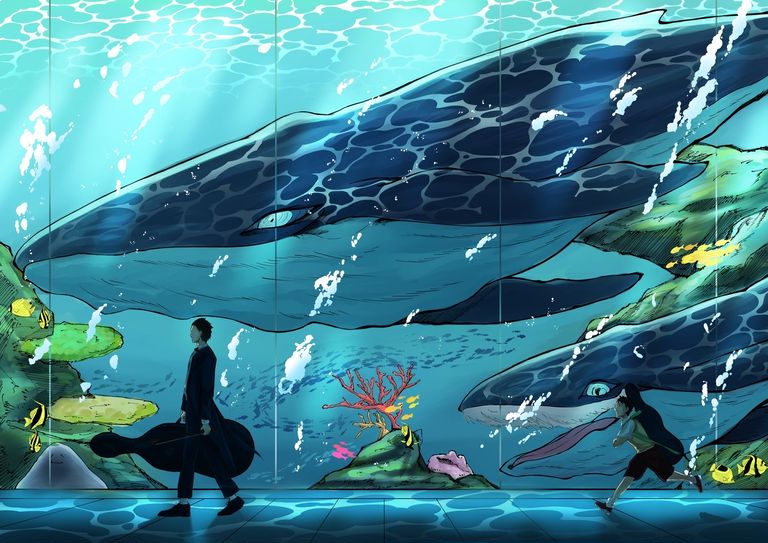 图片[15]-二次元COS分享[P站插画]湛蓝空间 – 水族馆插画特辑 –-二次元COS分享次元吧