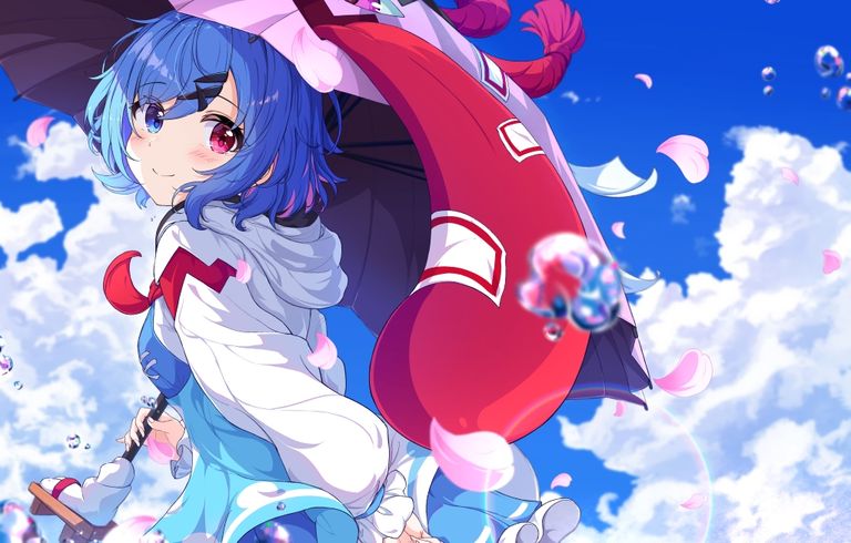 图片[4]-二次元COS分享[P站插画]广阔且清新 – 蓝天与少女插画特辑 –-二次元COS分享次元吧