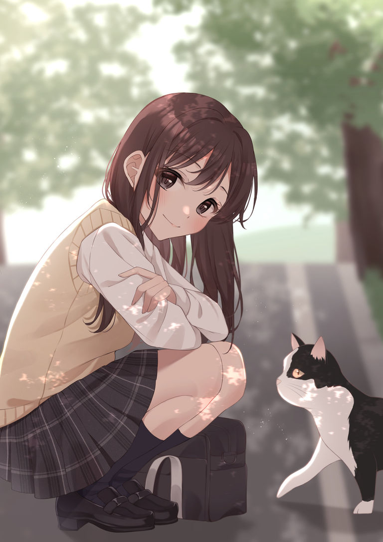 图片[2]-二次元COS分享[P站插画]与校服绝配♡ – 乐福鞋插画特辑 –-二次元COS分享次元吧