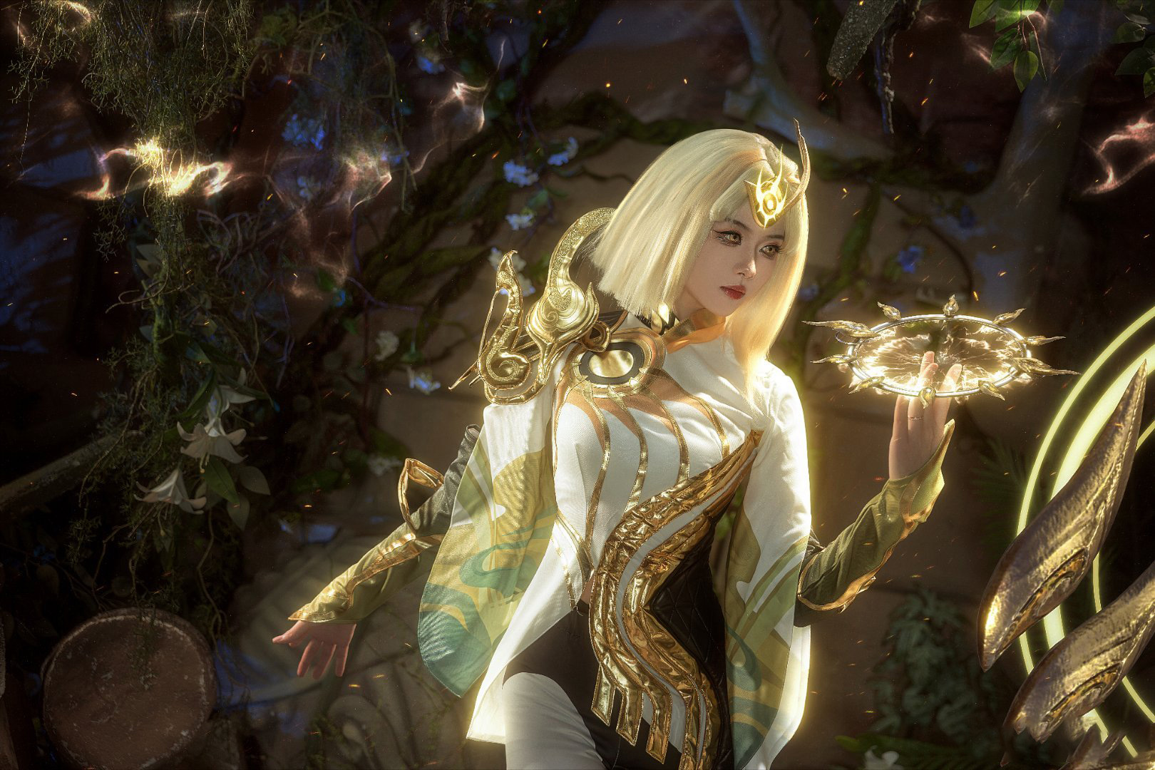 图片[1]-二次元COS分享[COSplay]王者荣耀 东方镜-炽阳神光 – 在我的领域里，不只是奇迹。-二次元COS分享次元吧