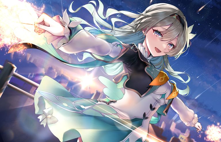 图片[9]-二次元COS分享[P站插画]期待萤火再现眼前 – 《崩坏：星穹铁道》流萤同人插画特辑 –-二次元COS分享次元吧