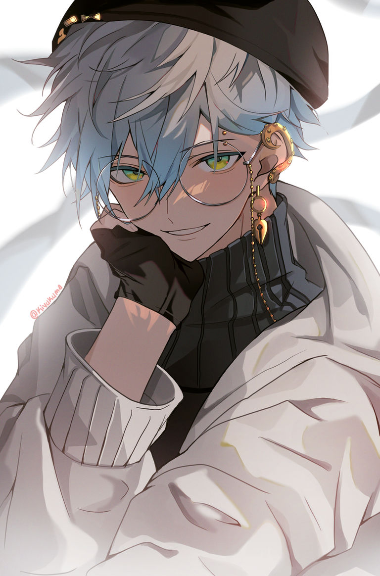 图片[2]-二次元COS分享[P站插画]吸引视线♡ – 耳钉男子插画特辑 –-二次元COS分享次元吧