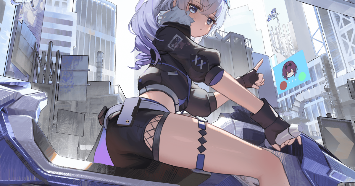 [P站插画]肉感提升♡腿环插画特辑 --二次元COS分享次元吧