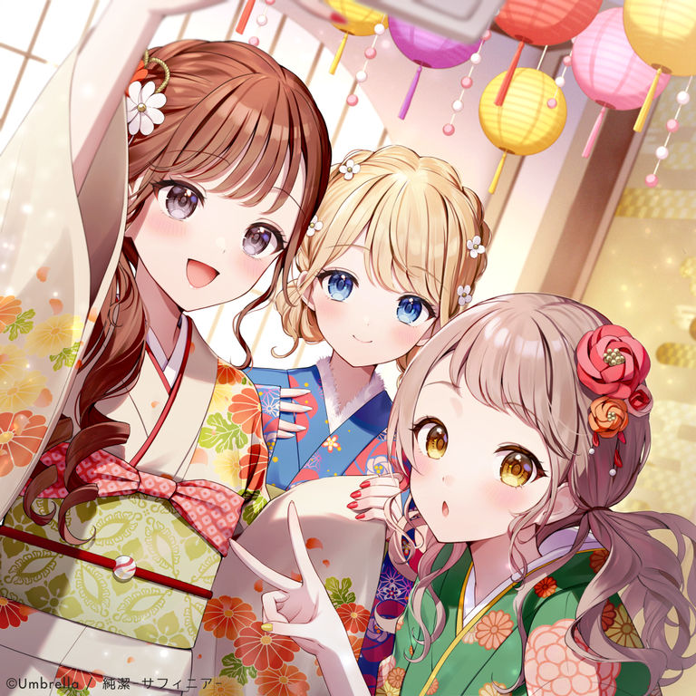 图片[1]-二次元COS分享[P站插画]和风美感的展现 – 和服女子插画特辑 –-二次元COS分享次元吧