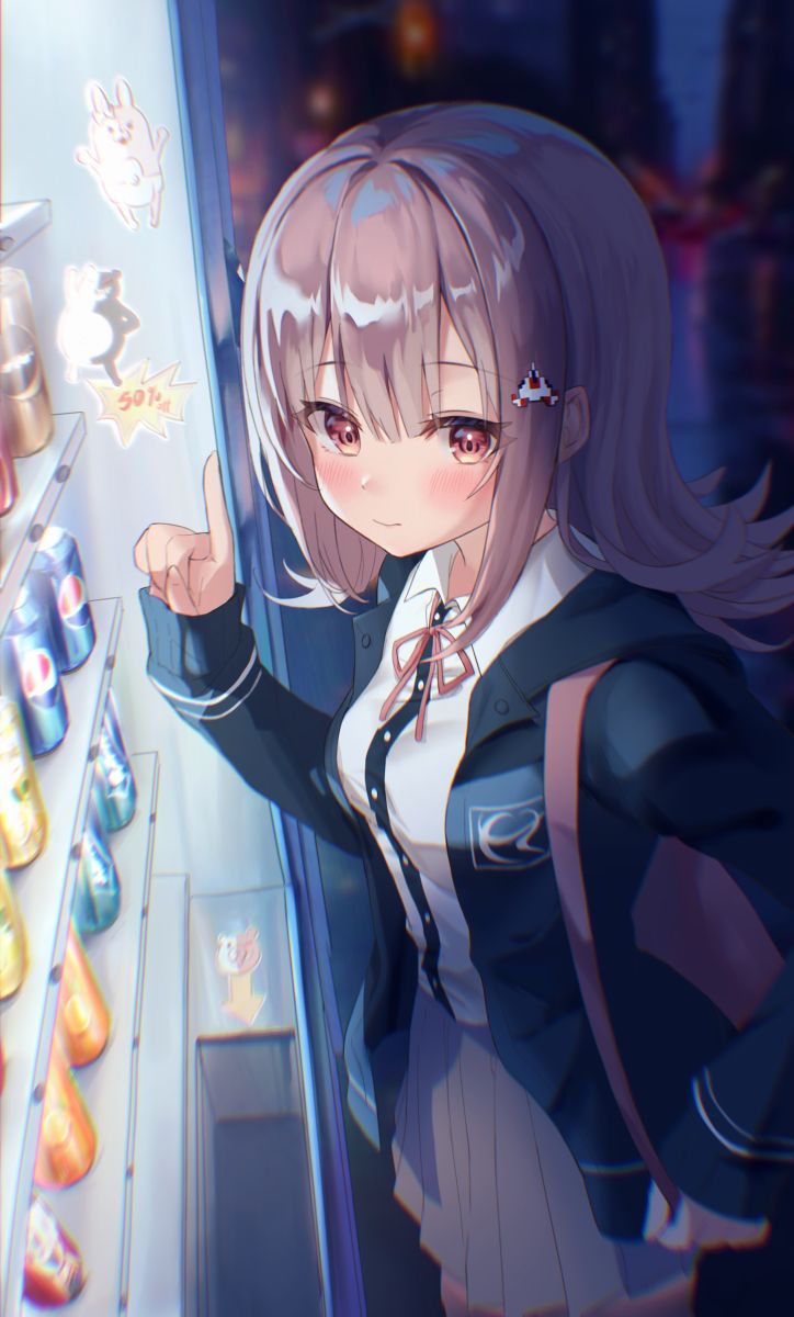 图片[1]-二次元COS分享[P站插画]小小休息站 – 自动贩卖机插画特辑 –-二次元COS分享次元吧