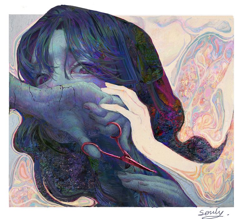 图片[10]-二次元COS分享[P站插画]互相牵绊 – 交叠的手插画特辑 –-二次元COS分享次元吧