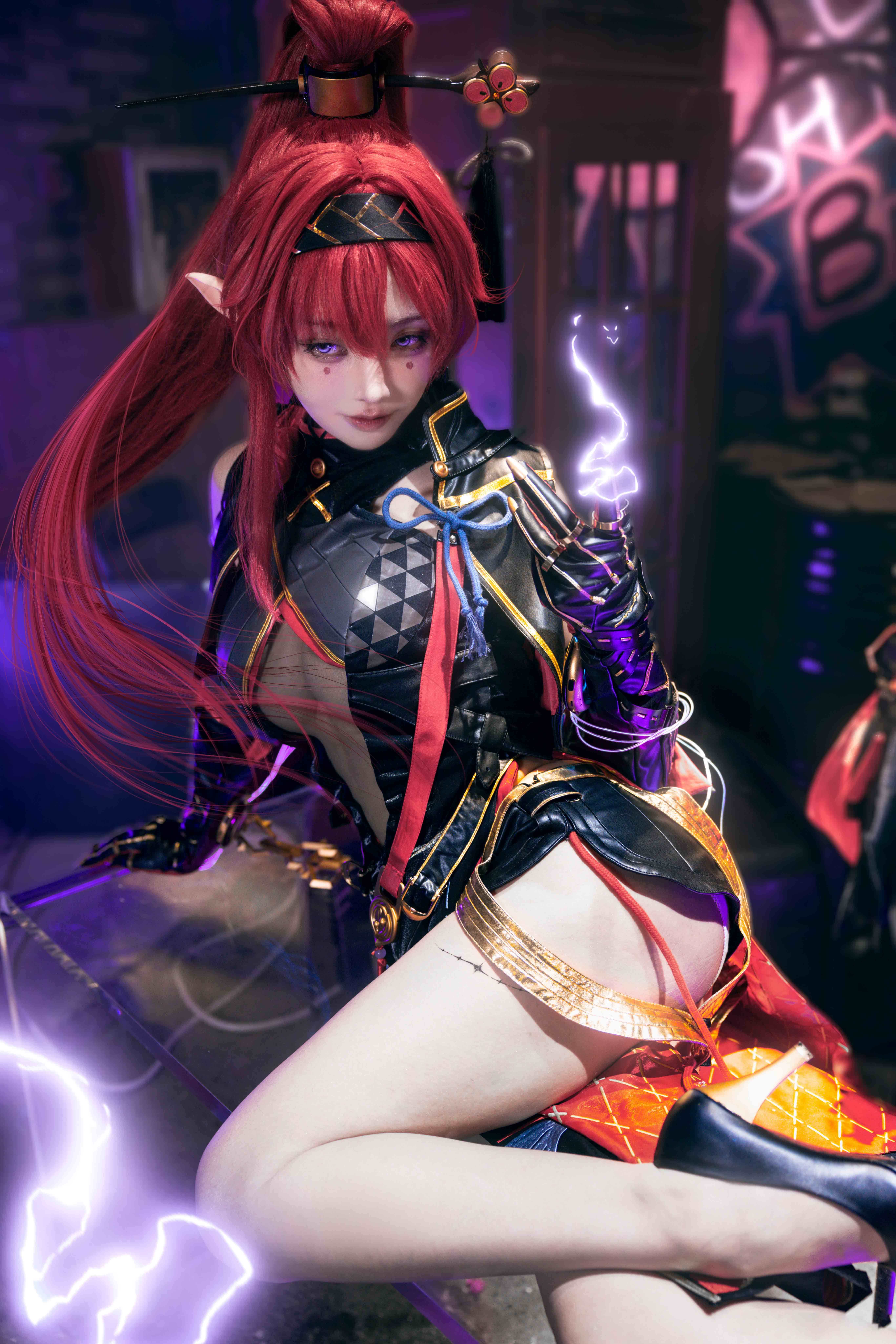 图片[9]-二次元COS分享[COSplay]又是为吟霖疯狂打call的一天，姐姐鲨我!-二次元COS分享次元吧