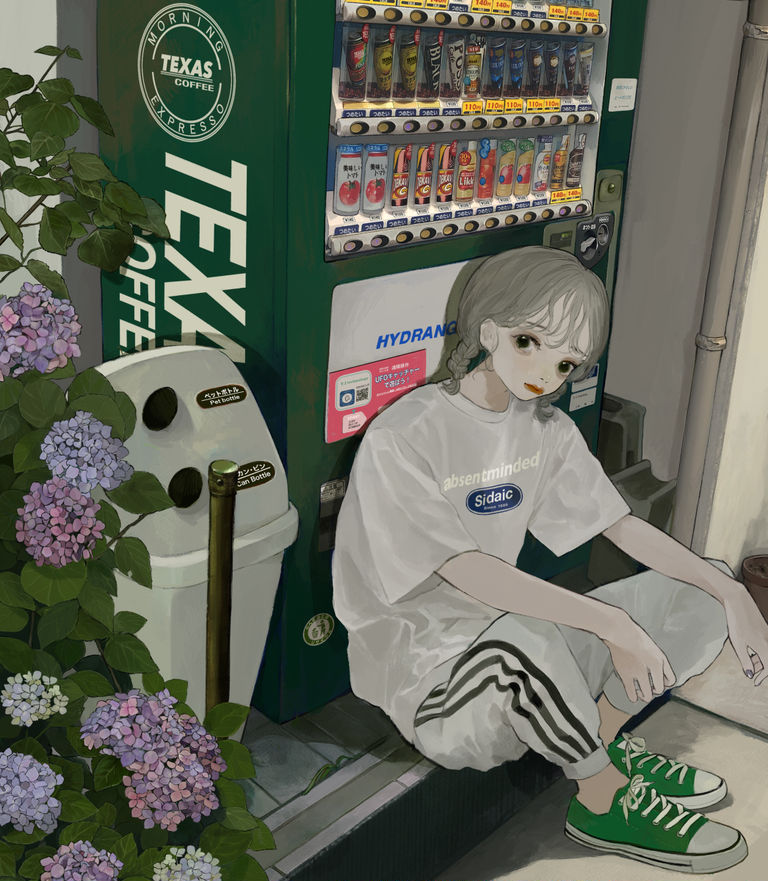 图片[5]-二次元COS分享[P站插画]小小休息站 – 自动贩卖机插画特辑 –-二次元COS分享次元吧