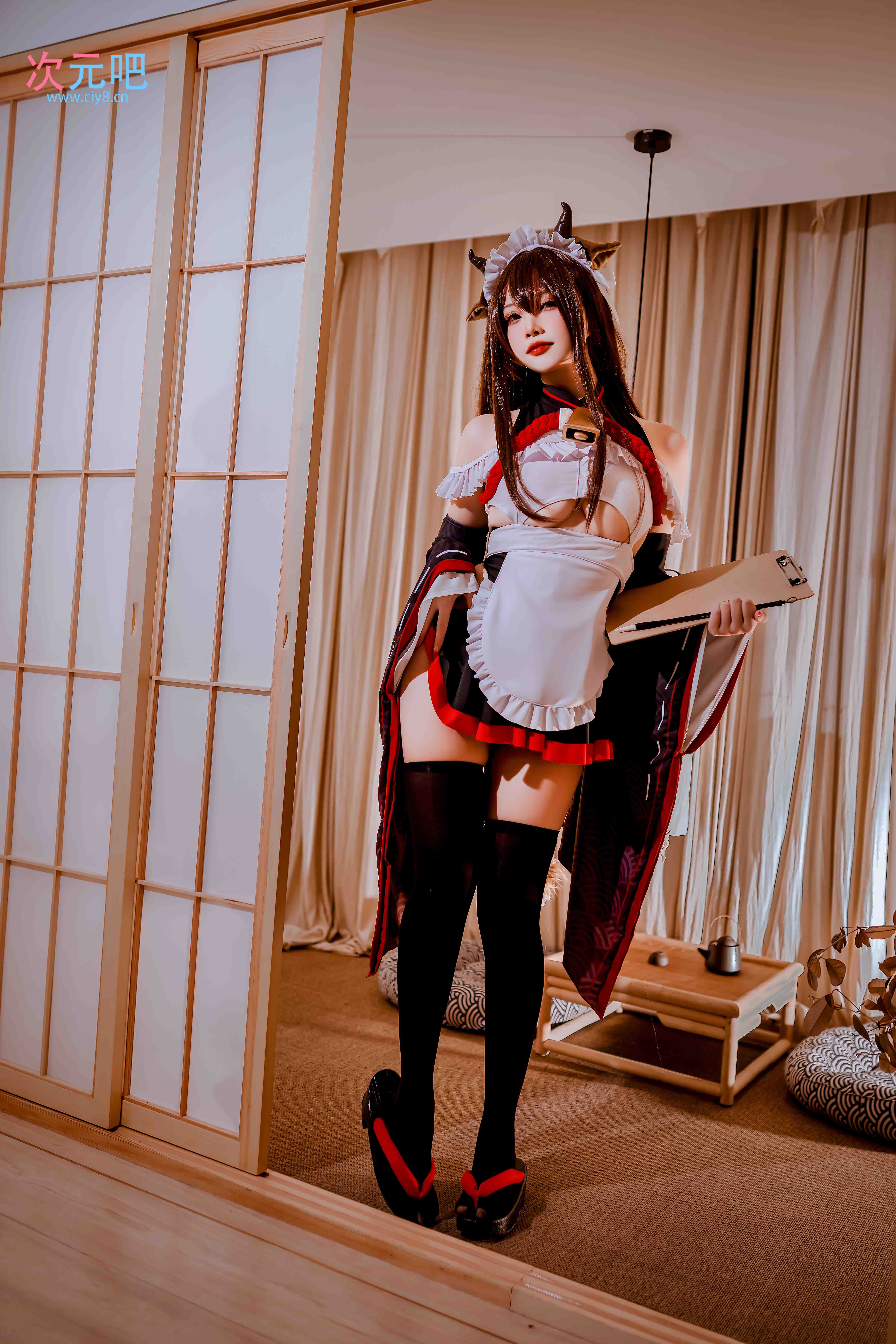 图片[2]-二次元COS分享二佐Nisa – 碧蓝樫野女仆-二次元COS分享次元吧