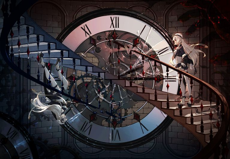 图片[10]-二次元COS分享[P站插画]壮丽又奇幻 – 时钟插画特辑 –-二次元COS分享次元吧