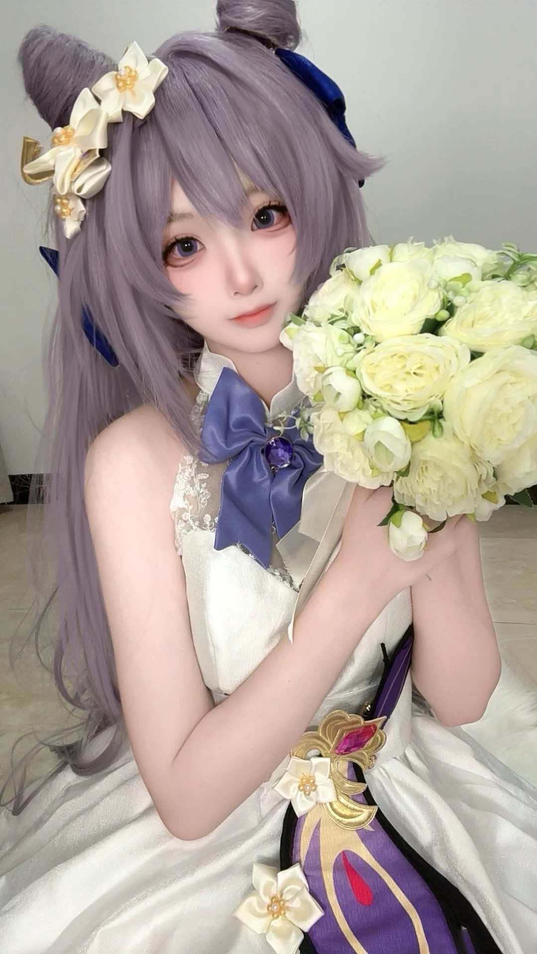 图片[2]-二次元COS分享[COSplay]原神 刻晴花嫁-二次元COS分享次元吧