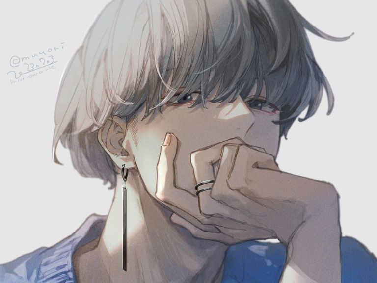 图片[11]-二次元COS分享[P站插画]吸引视线♡ – 耳钉男子插画特辑 –-二次元COS分享次元吧