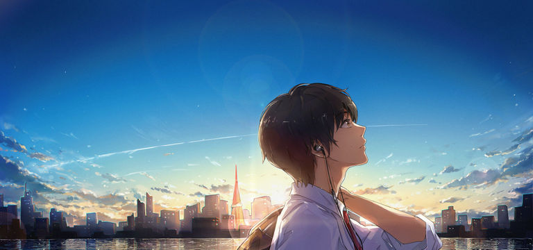 图片[1]-二次元COS分享[P站插画]以蓝天为画布 – 飞机云插画特辑 –-二次元COS分享次元吧