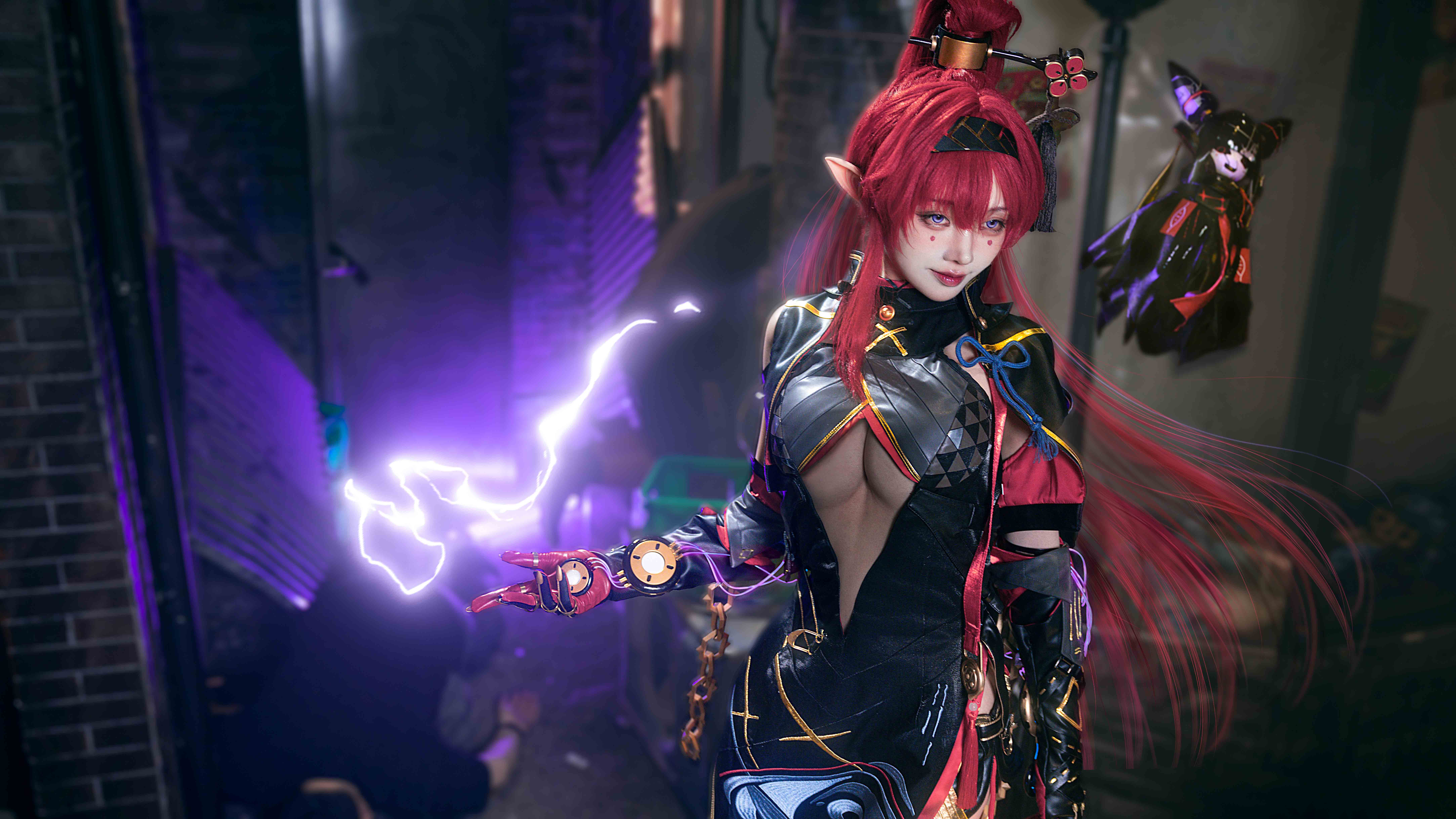 图片[1]-二次元COS分享[COSplay]又是为吟霖疯狂打call的一天，姐姐鲨我!-二次元COS分享次元吧