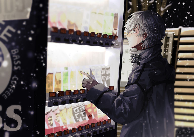 图片[11]-二次元COS分享[P站插画]小小休息站 – 自动贩卖机插画特辑 –-二次元COS分享次元吧