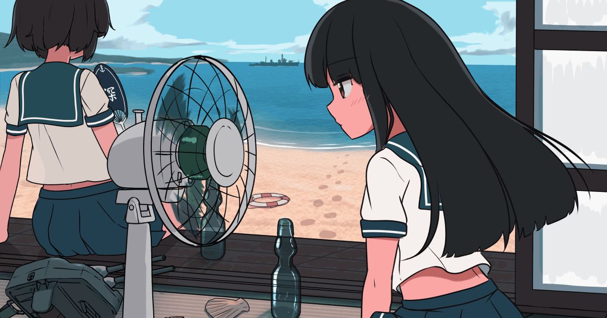 [P站插画]飘逸之美 - 「随风摇曳」动图特辑 --二次元COS分享次元吧