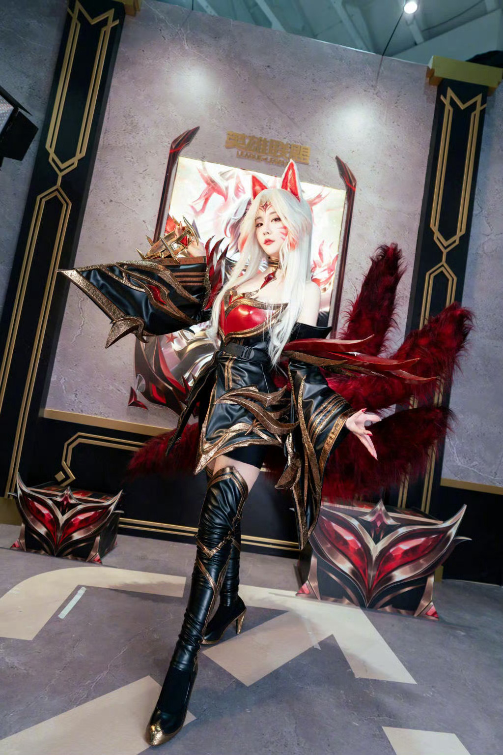 图片[4]-二次元COS分享[COSplay]英雄联盟 不朽 阿狸吧～ 纵然路有千条，难逃与我相遇。-二次元COS分享次元吧