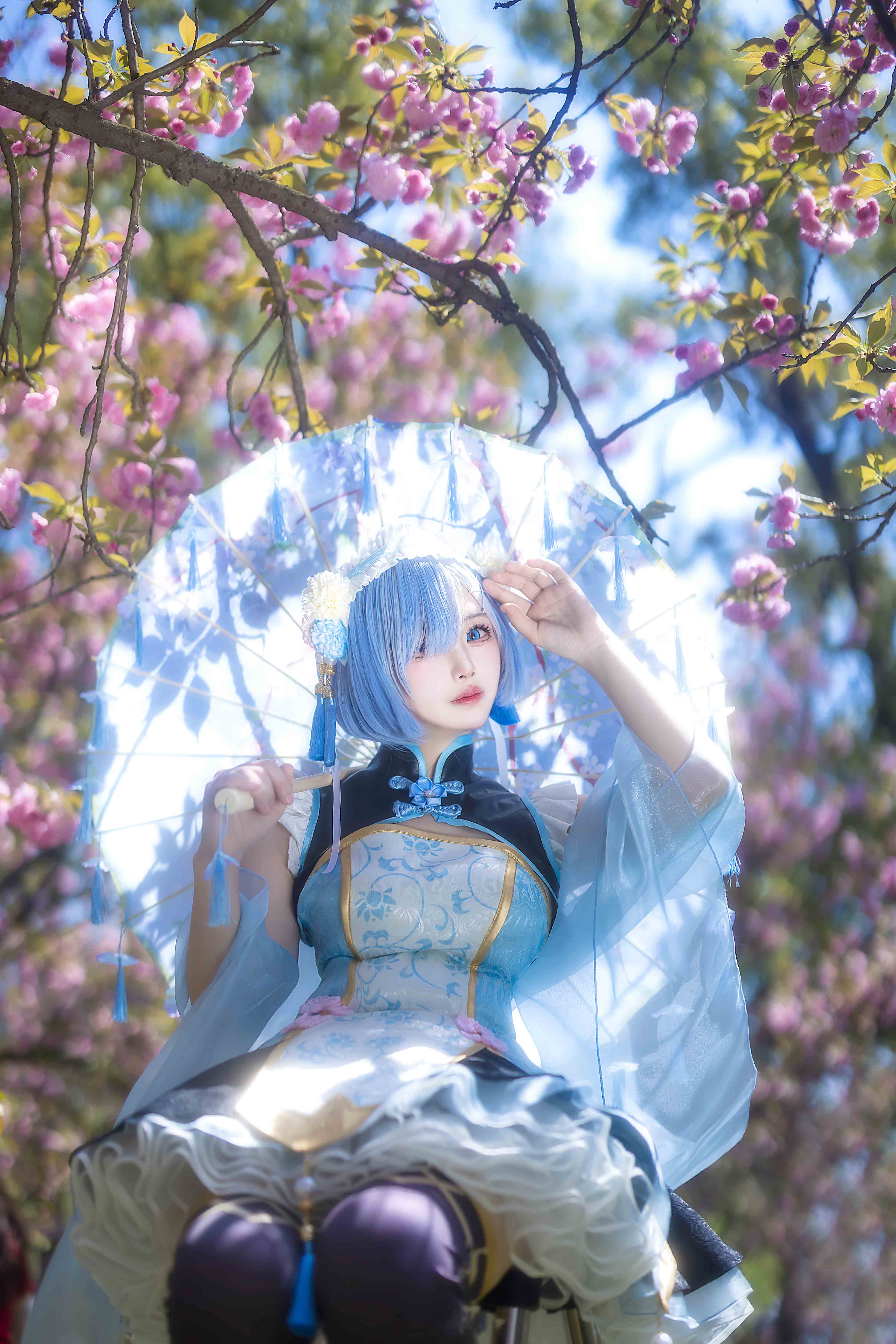 图片[1]-二次元COS分享[COSplay]蕾姆会一直，最喜欢你的-二次元COS分享次元吧