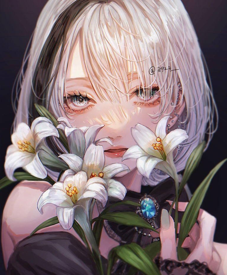 图片[1]-二次元COS分享[P站插画]纯洁之美 – 白百合插画特辑 –-二次元COS分享次元吧