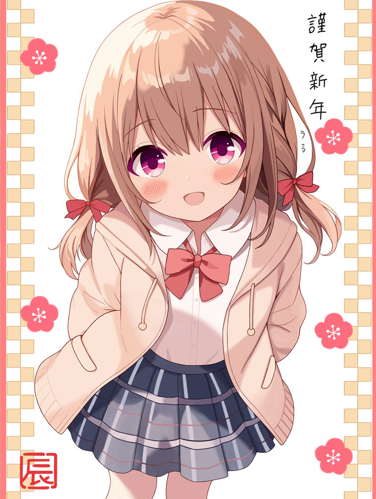 图片[4]-二次元COS分享[P站插画]轻松休闲♡ – 校服×开衫卫衣女子插画特辑 –-二次元COS分享次元吧