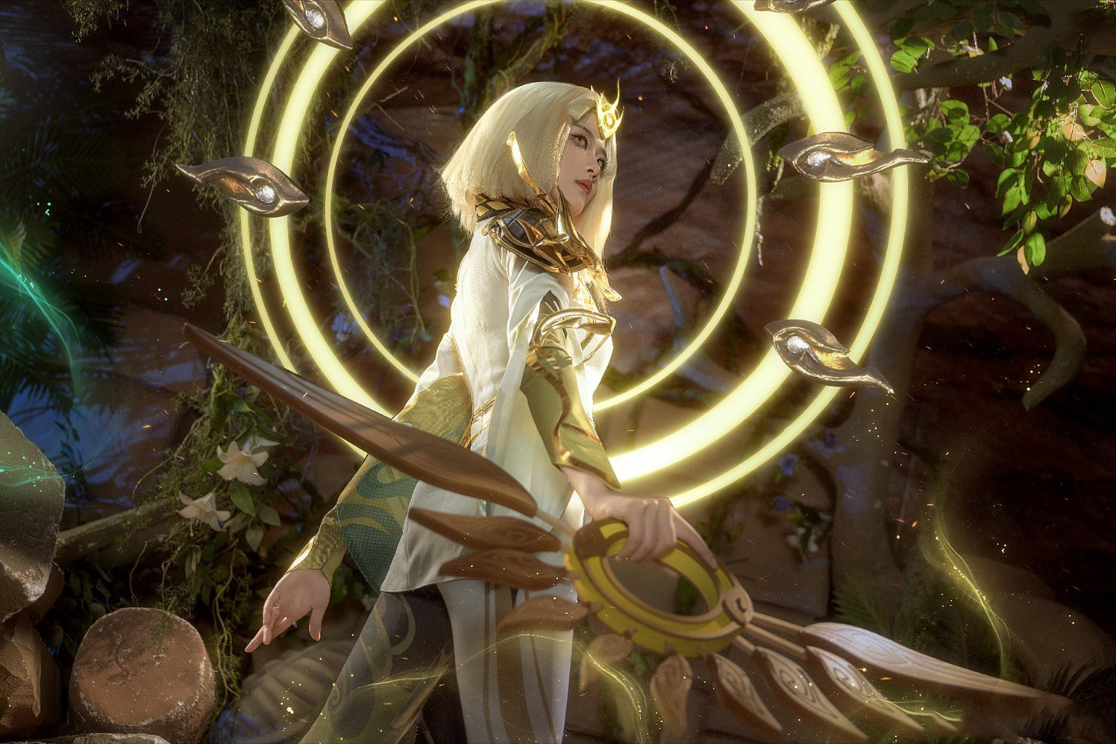 图片[2]-二次元COS分享[COSplay]王者荣耀 东方镜-炽阳神光 – 在我的领域里，不只是奇迹。-二次元COS分享次元吧