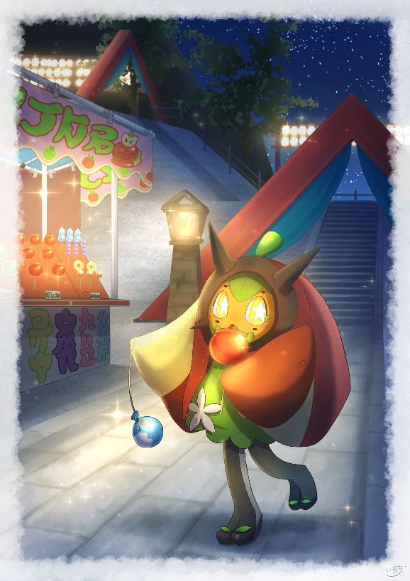 图片[4]-二次元COS分享[P站插画]伴相随 – 有宝可梦的风景插画特辑 –-二次元COS分享次元吧