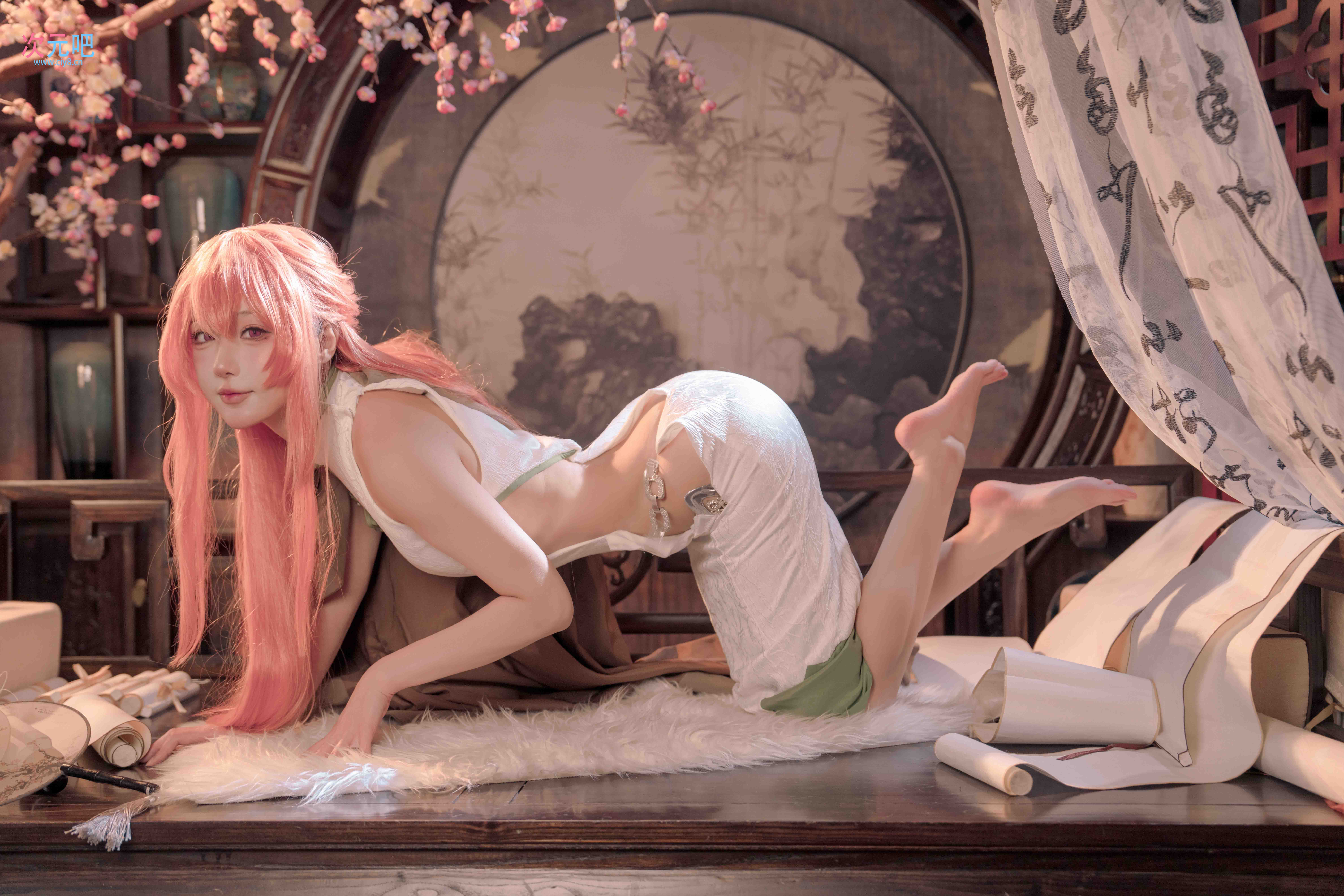 阿包也是兔娘 - 碧蓝航线英仙座旗袍-二次元COS分享次元吧