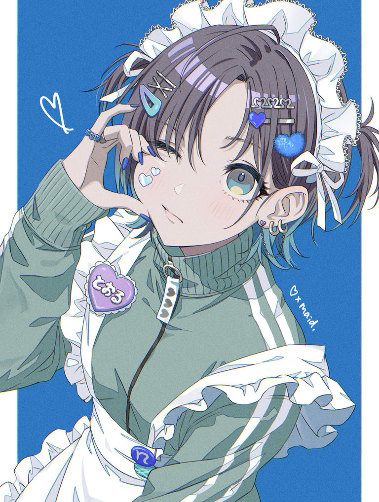 图片[1]-二次元COS分享[P站插画]休闲又可爱♡ – 运动女仆装插画特辑 –-二次元COS分享次元吧