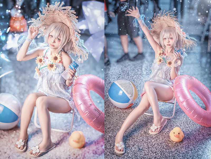 [COSplay]崩坏三 德丽莎 泳衣-二次元COS分享次元吧