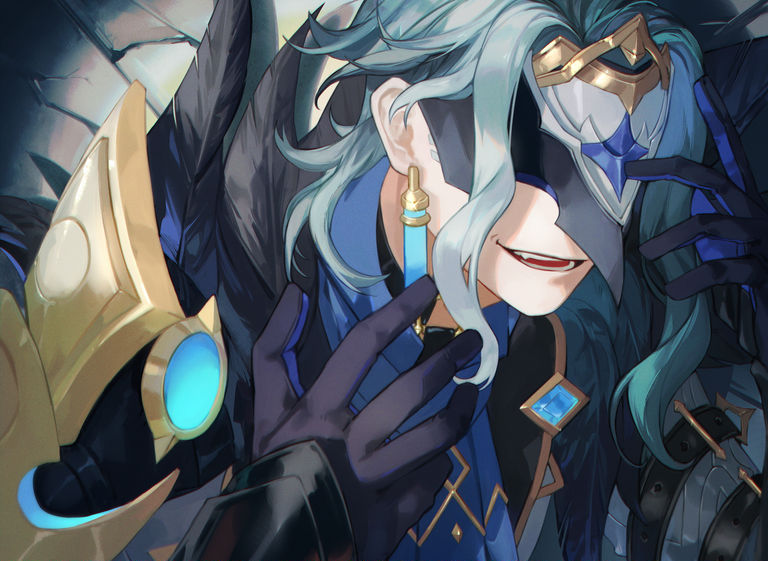 图片[10]-二次元COS分享[P站插画]神秘莫测 – 「蒙眼」插画特辑 –-二次元COS分享次元吧