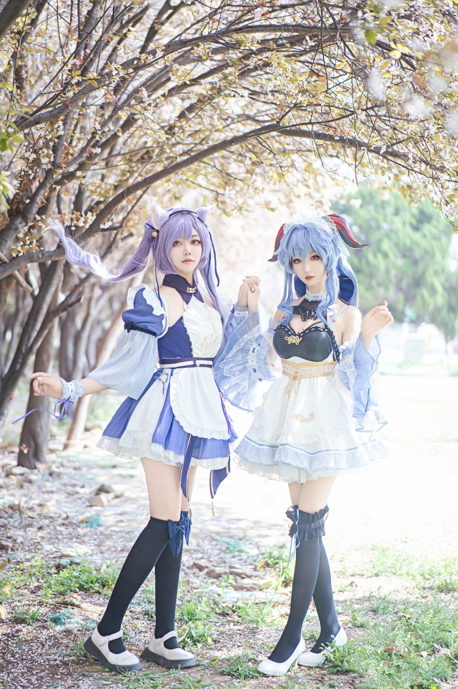 图片[3]-二次元COS分享[COSplay]和刻晴小姐姐一起出去玩啦～-二次元COS分享次元吧