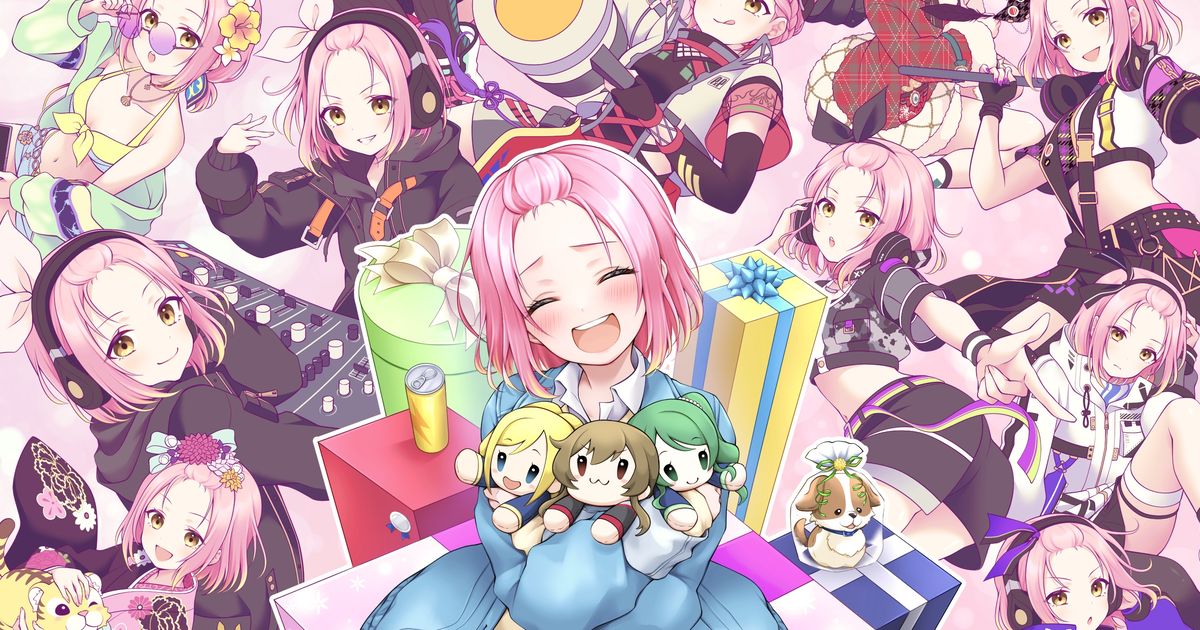 [P站插画]爱意满满♡ – 「老婆分身」插画特辑 –-二次元COS分享次元吧