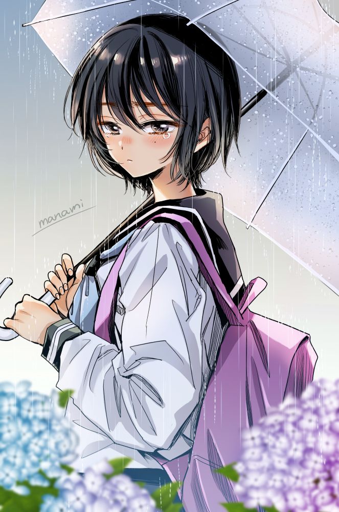 图片[6]-二次元COS分享[P站插画]焕然一新 – 雨天插画特辑 –-二次元COS分享次元吧