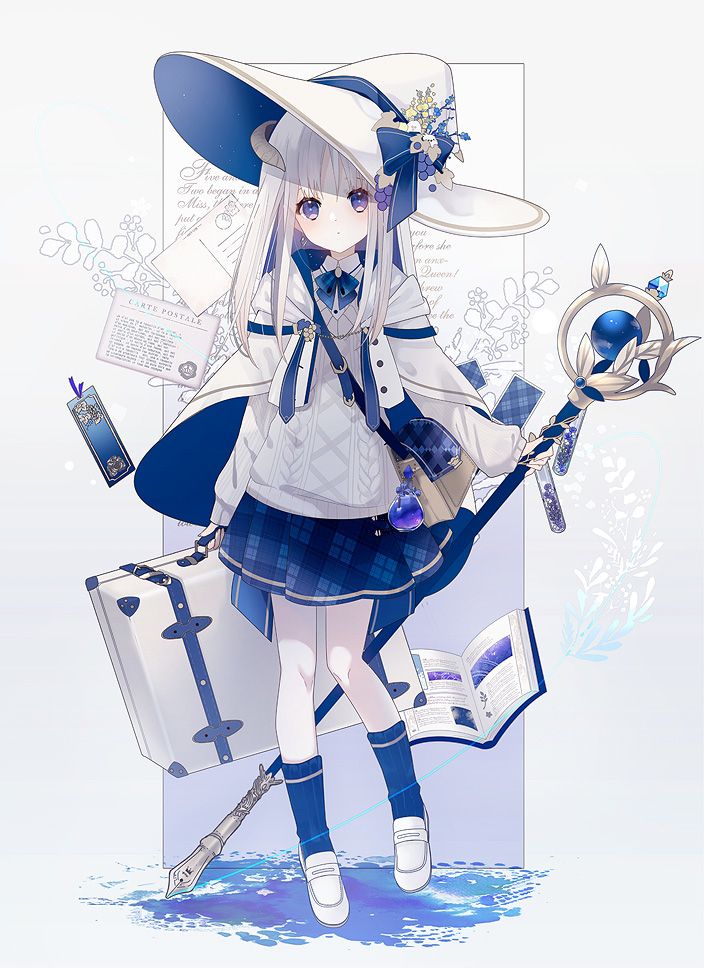 图片[6]-二次元COS分享[P站插画]里面装着什么？ – 行李箱插画特辑 –-二次元COS分享次元吧