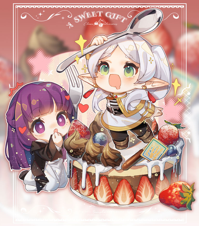 图片[11]-二次元COS分享[P站插画]甘甜美味♡ – 甜点女子插画特辑 –-二次元COS分享次元吧