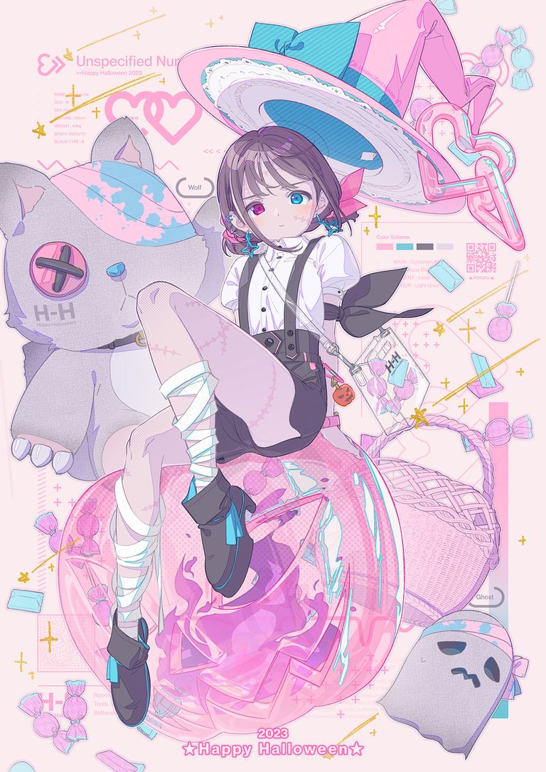 图片[11]-二次元COS分享[P站插画]异彩夺目 – 异色瞳女子插画特辑 –-二次元COS分享次元吧