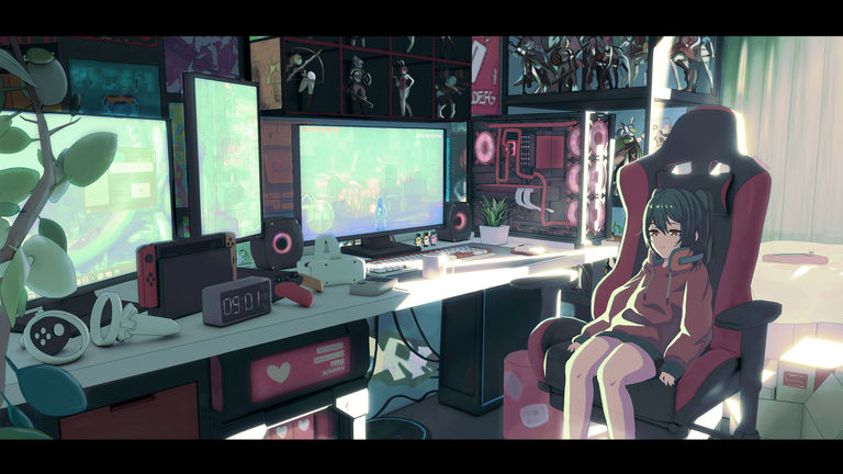 图片[12]-二次元COS分享[P站插画]超越等级上限 – 游戏玩家插画特辑 –-二次元COS分享次元吧