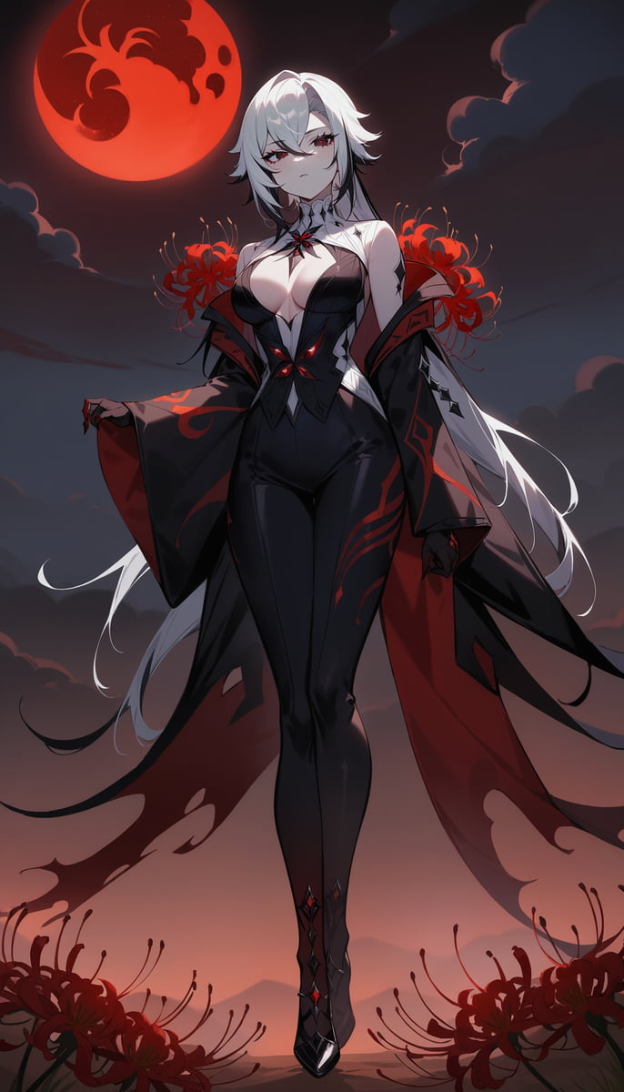 图片[1]-二次元COS分享原神 仆人 阿蕾奇诺 礼服-二次元COS分享次元吧